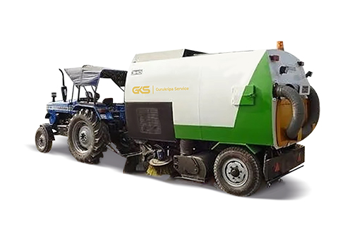 08-Tractor Mounted Road Sweeper unit